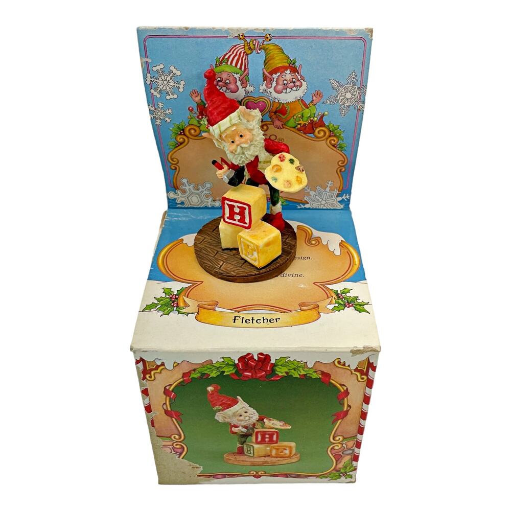 Enesco The North Pole Village Fletcher Sandra Zimnicki 871702 VINTAGE